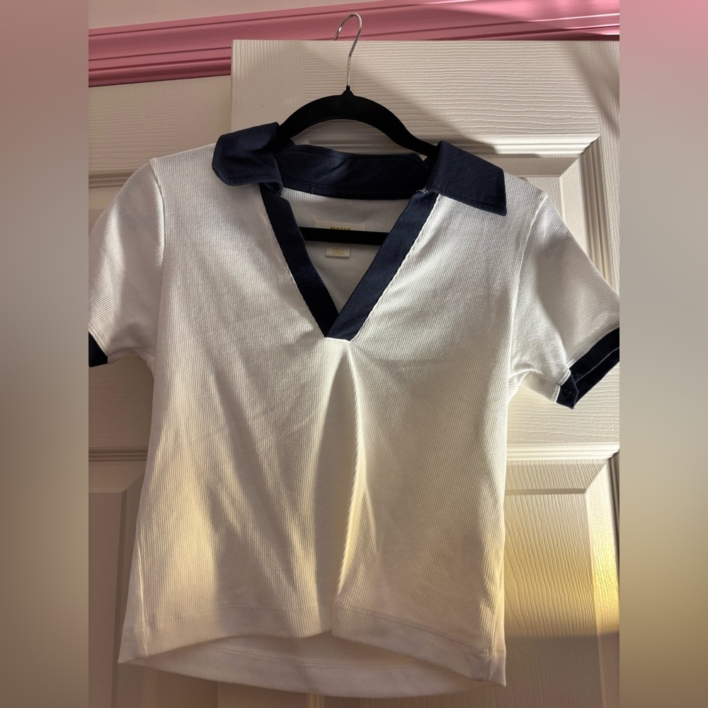 Maeve by Anthropologie Polo Top
